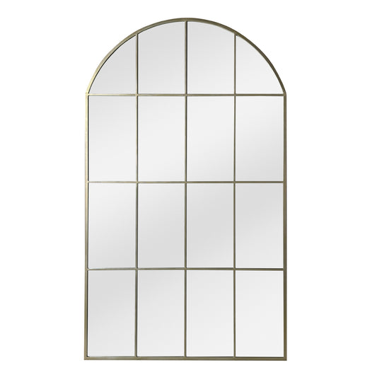 Irene Floor Mirror: Gold Frame