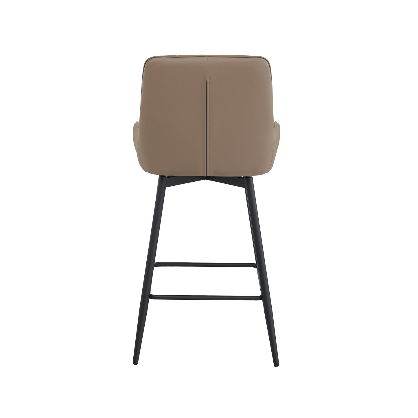 EMMA Swivel Counter Chair GY-COU-1916BK Dark Taupe PU