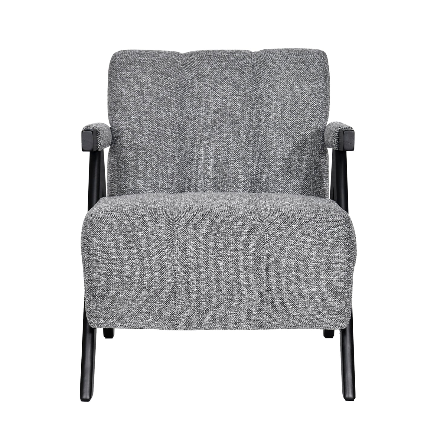 HESTER Accent Chair GY-AC-7250A1 grey fabric