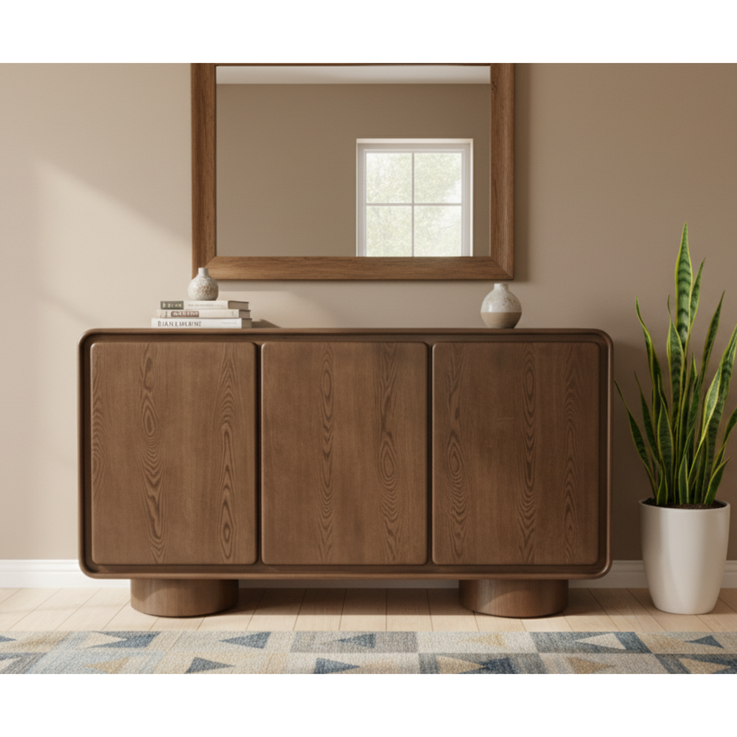 55" HANLEY 3 DOOR CABINET GY-A25-3029