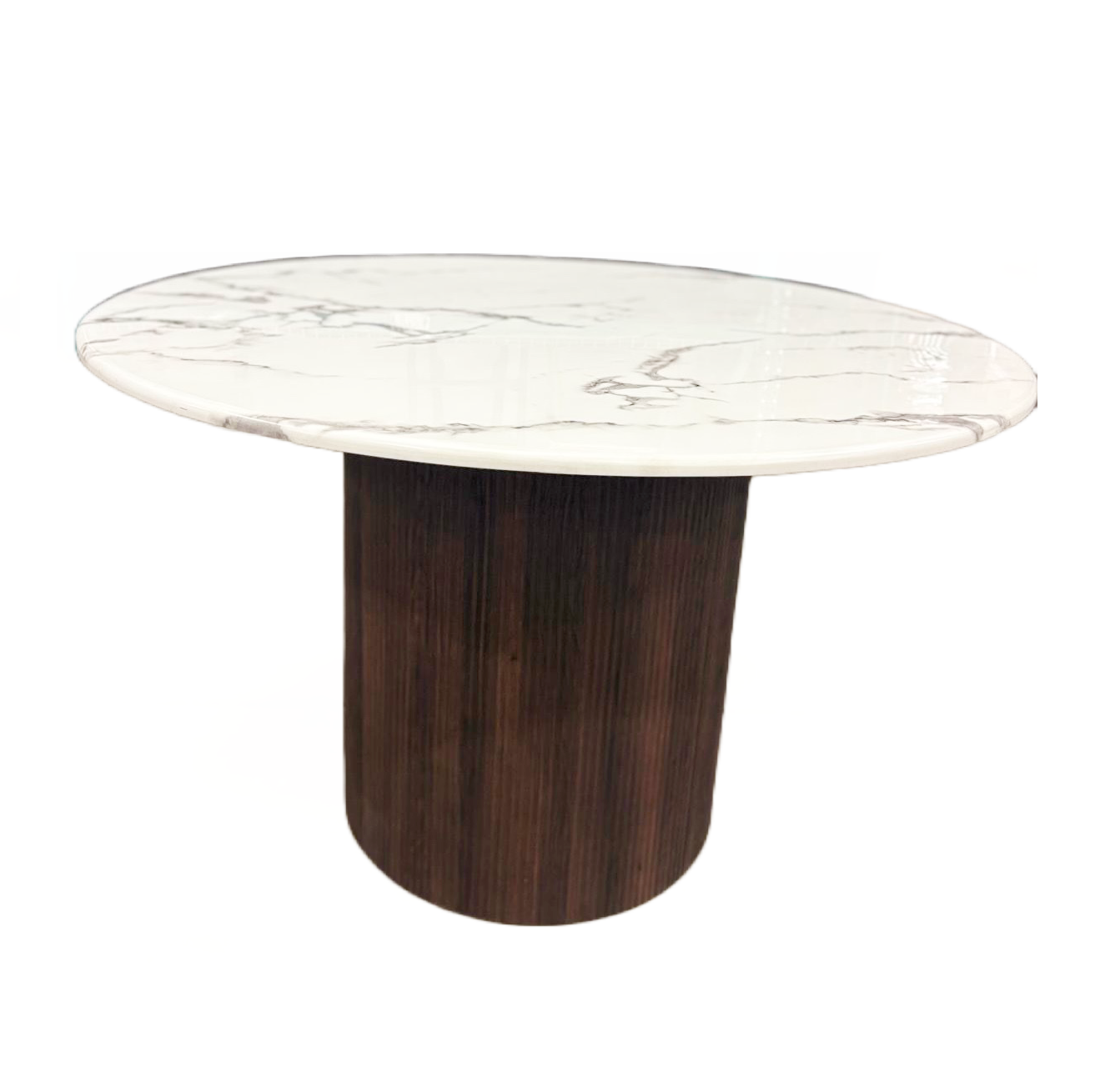 Harmony Faux Marble Top Dining Table