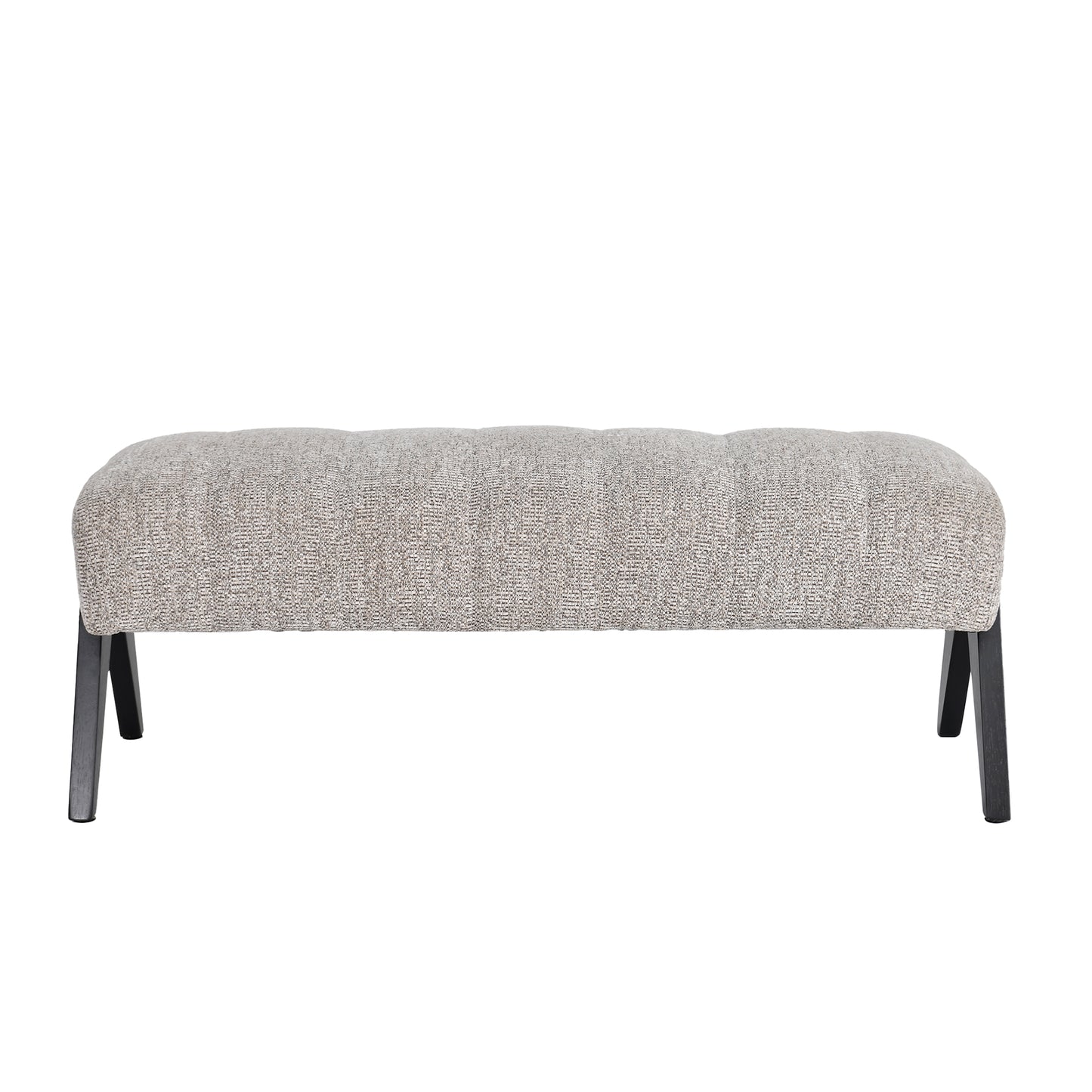 HESTER Bench GY-BEN-9263B1 Light grey fabric