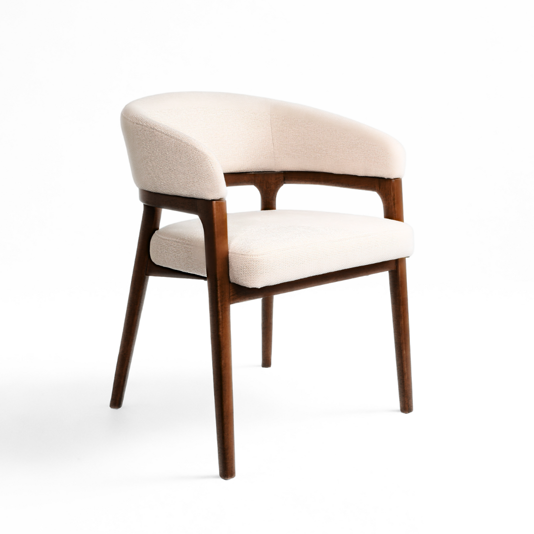 CHANLER CHAIR GY-DC-2987 White linen fabric
