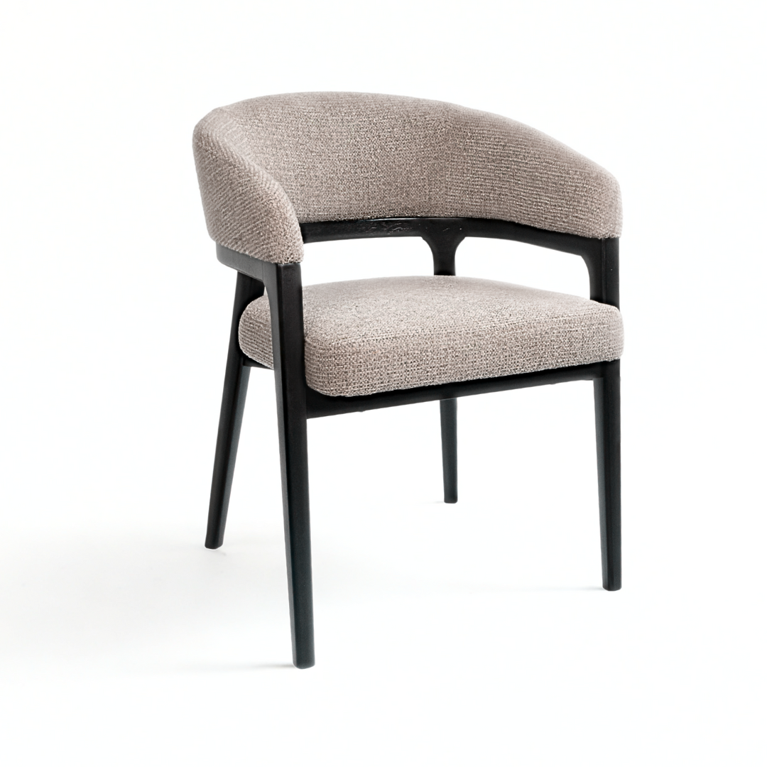 CHANLER CHAIR GY-DC-2987 Taupe Brown fabric