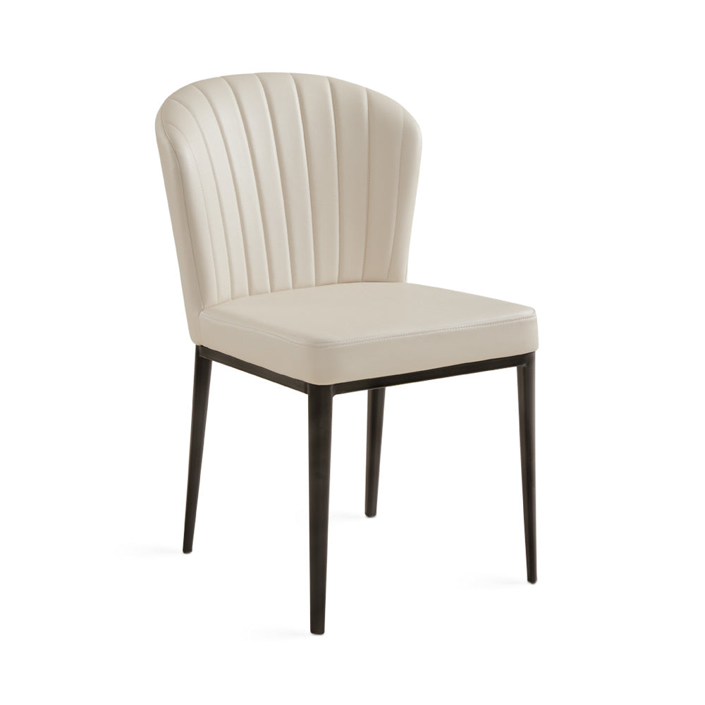 Shell Dining Chair GY-DC-A14BK Aspen Taupe PU