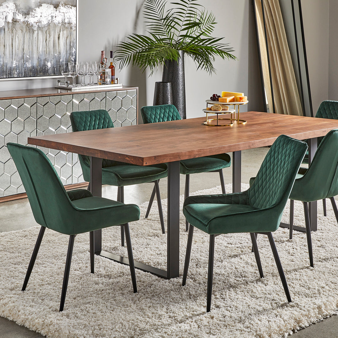 EMILY DINING CHAIR GY-DC-1912 Light Grey Leatherette Chrome Legs