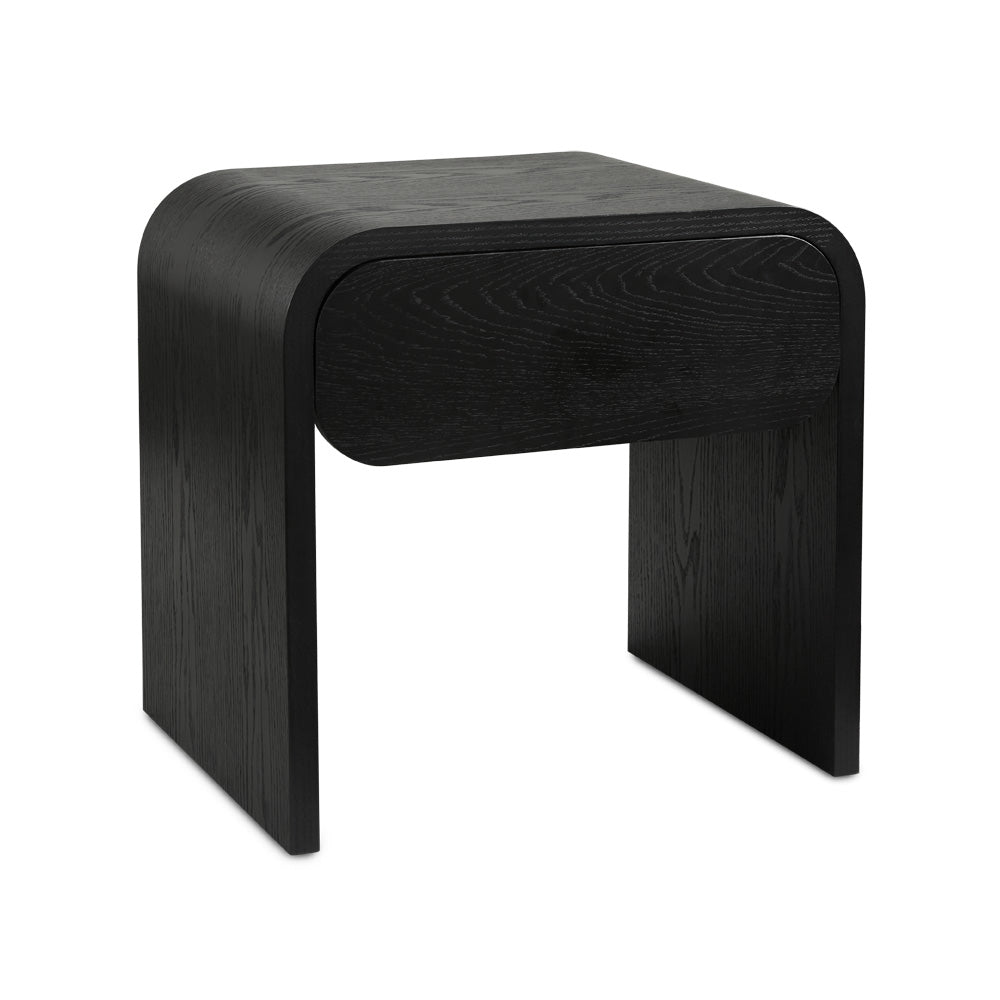 ELVIS NIGHT STAND GY-NS-019 Black oak veneer