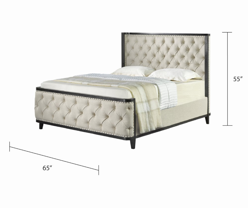 SWIRE BED QUEEN - Slate