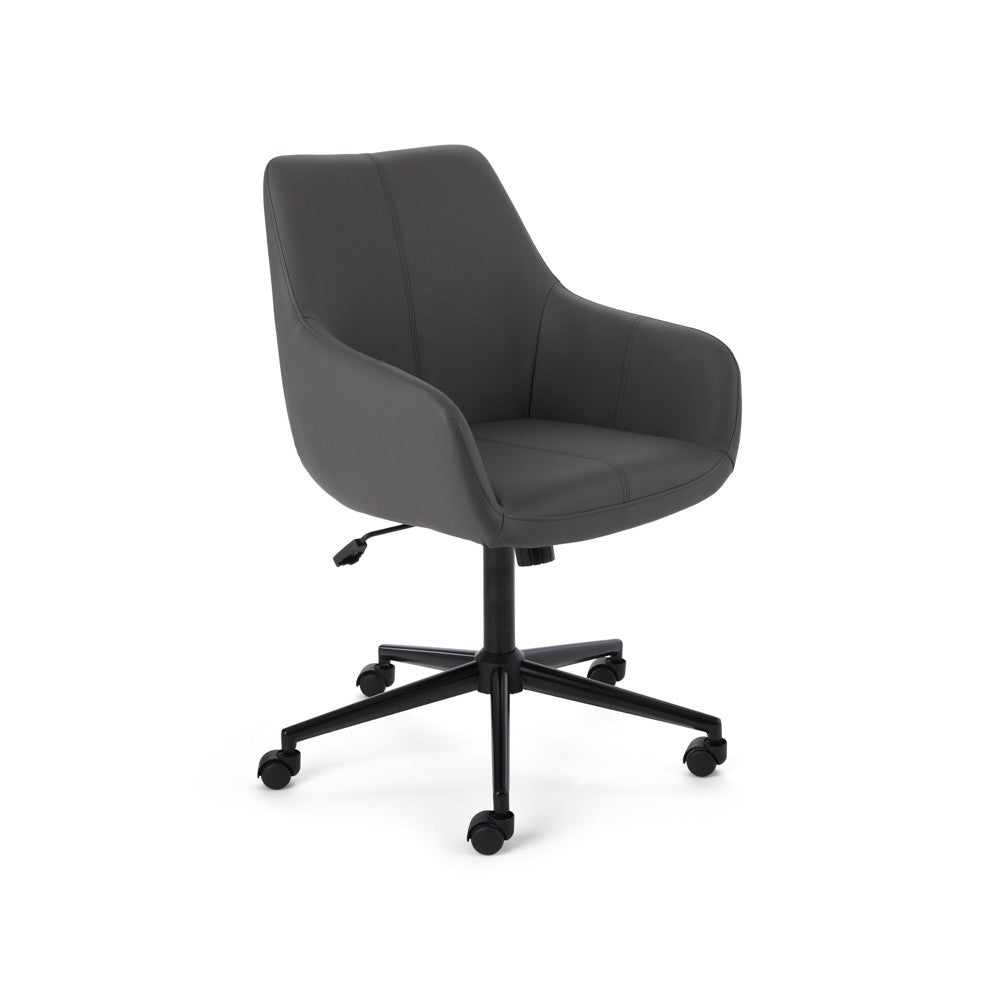 DEVON OFFICE CHAIR GY-OC-736 WHITE PU
