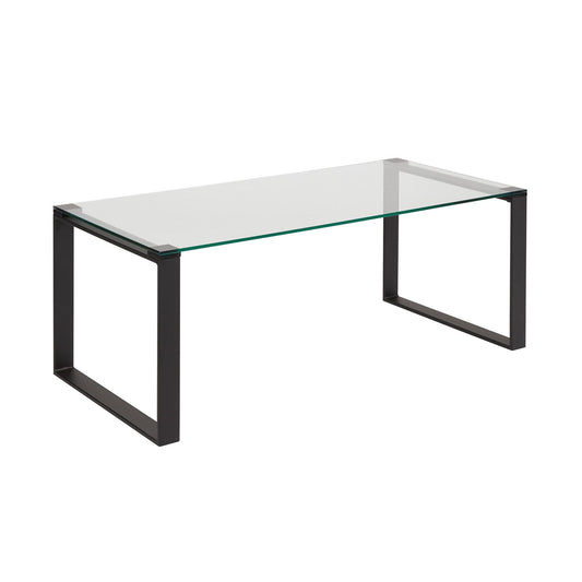 DAVID Coffee Table GY-CT-10913BLK S Matt black powder coated
