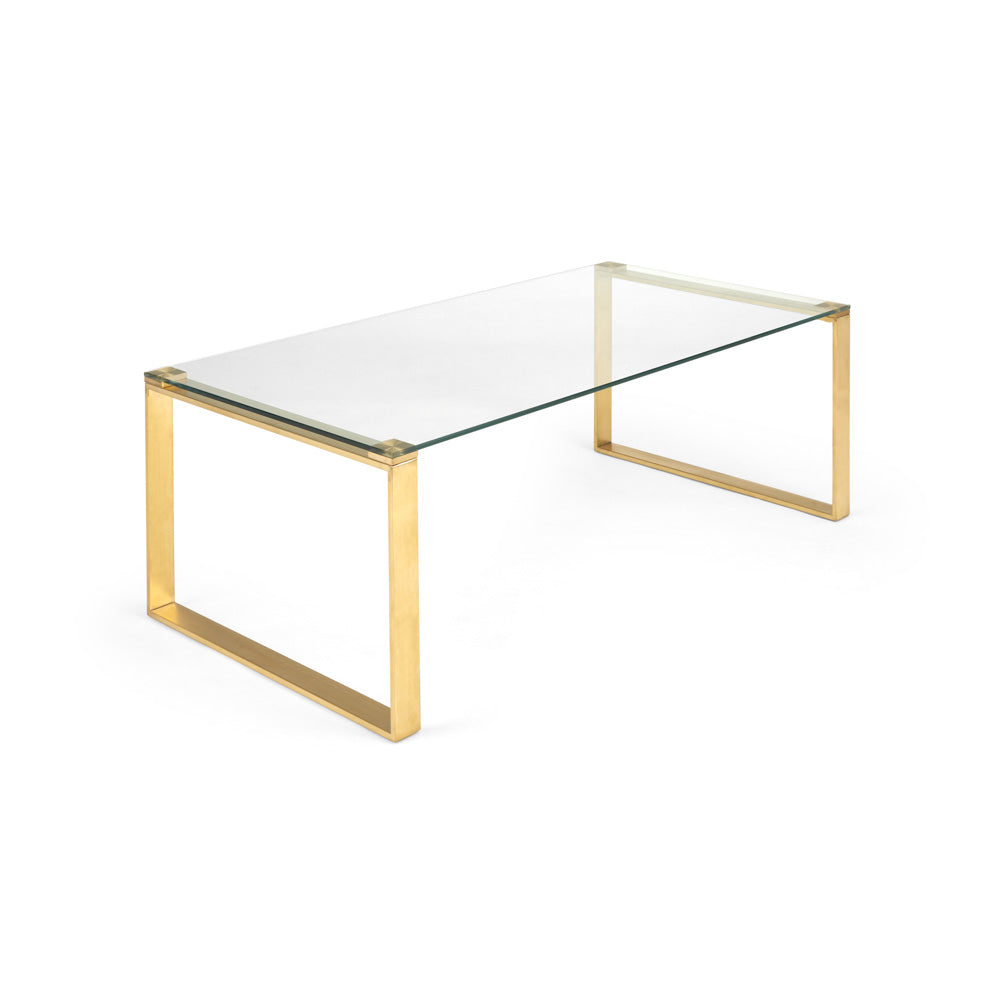 DAVID Coffee Table W GY-CT-10913G BRUSHED GOLD