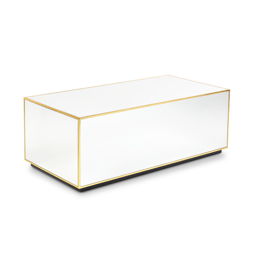 Mirror Coffee Table GY-CT-1365 Antique Gold foiling