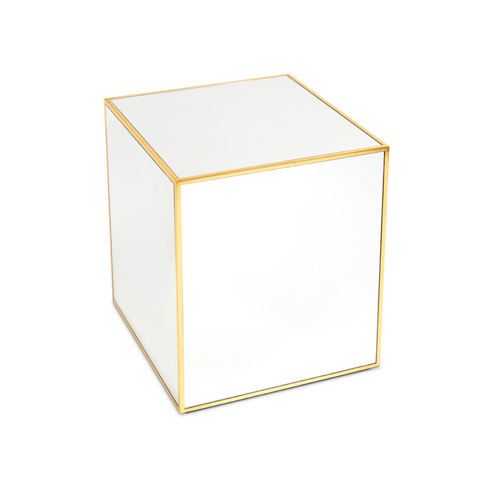 Defoiling Table Mirror Cube/Side Table GY-ET-1362 Antique Gold Foiling BIG size – Xcella