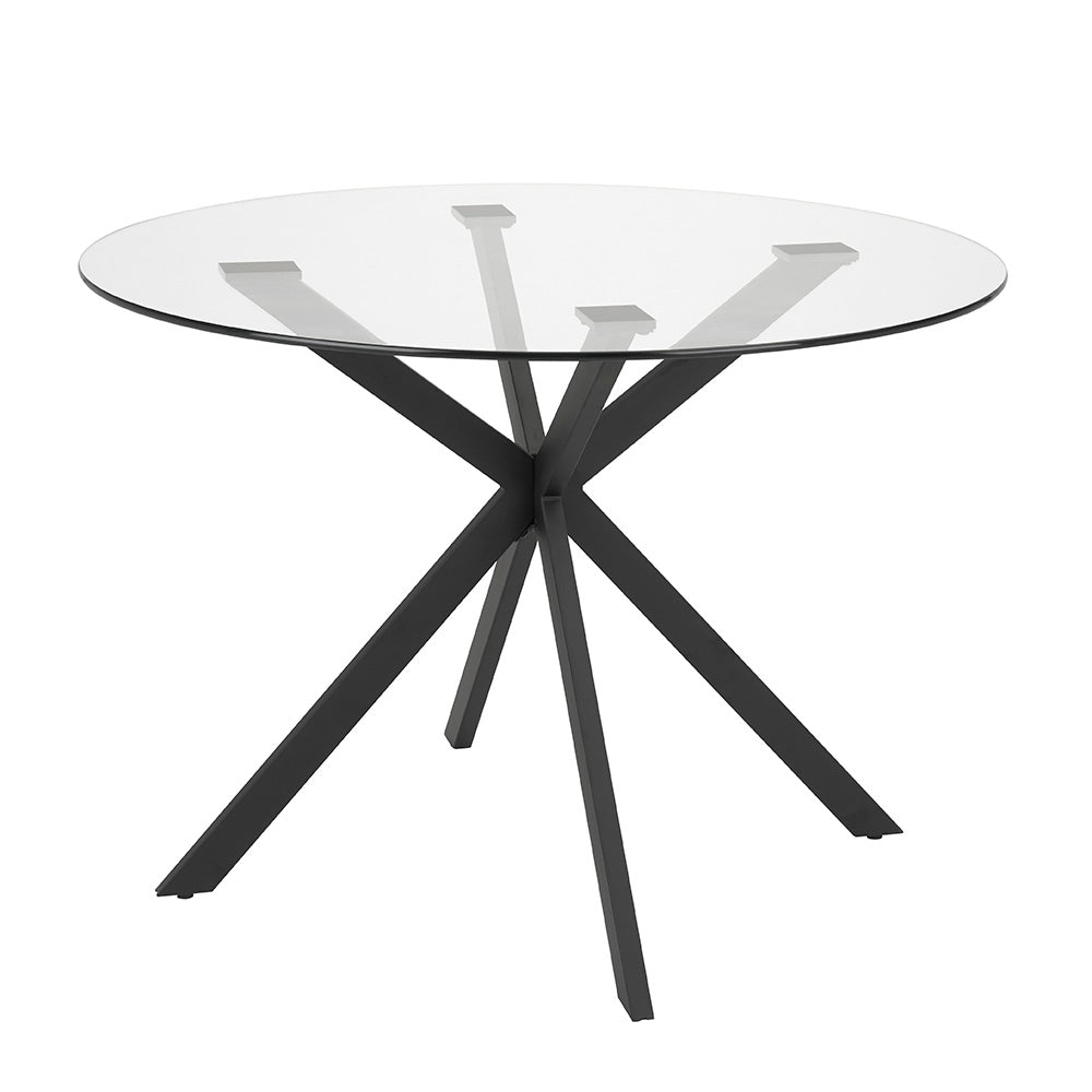 FRANCES Dining Table BLACK FRAME GY1202RT BLK