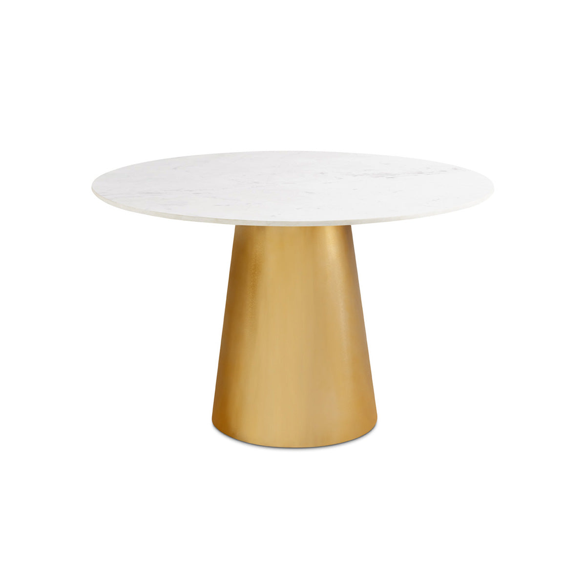 JAGGER Gold Dining Table With Marble Top