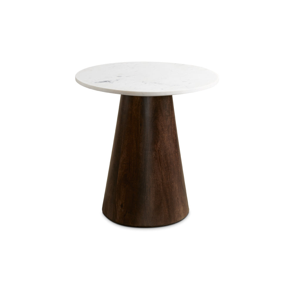 JAGGER End Table with  Marble Top