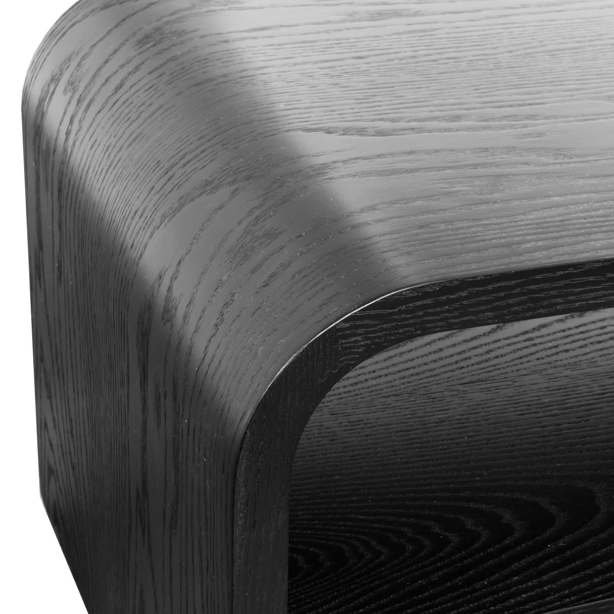 JEFFREY Coffee Table GY-CT-CC03 Black Ash veneer finish