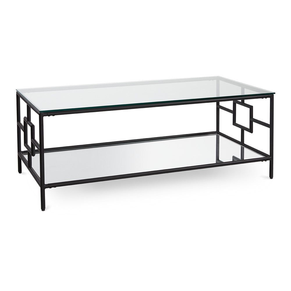 ZENNA Coffee Table GY-CT-9362BK Black Metal