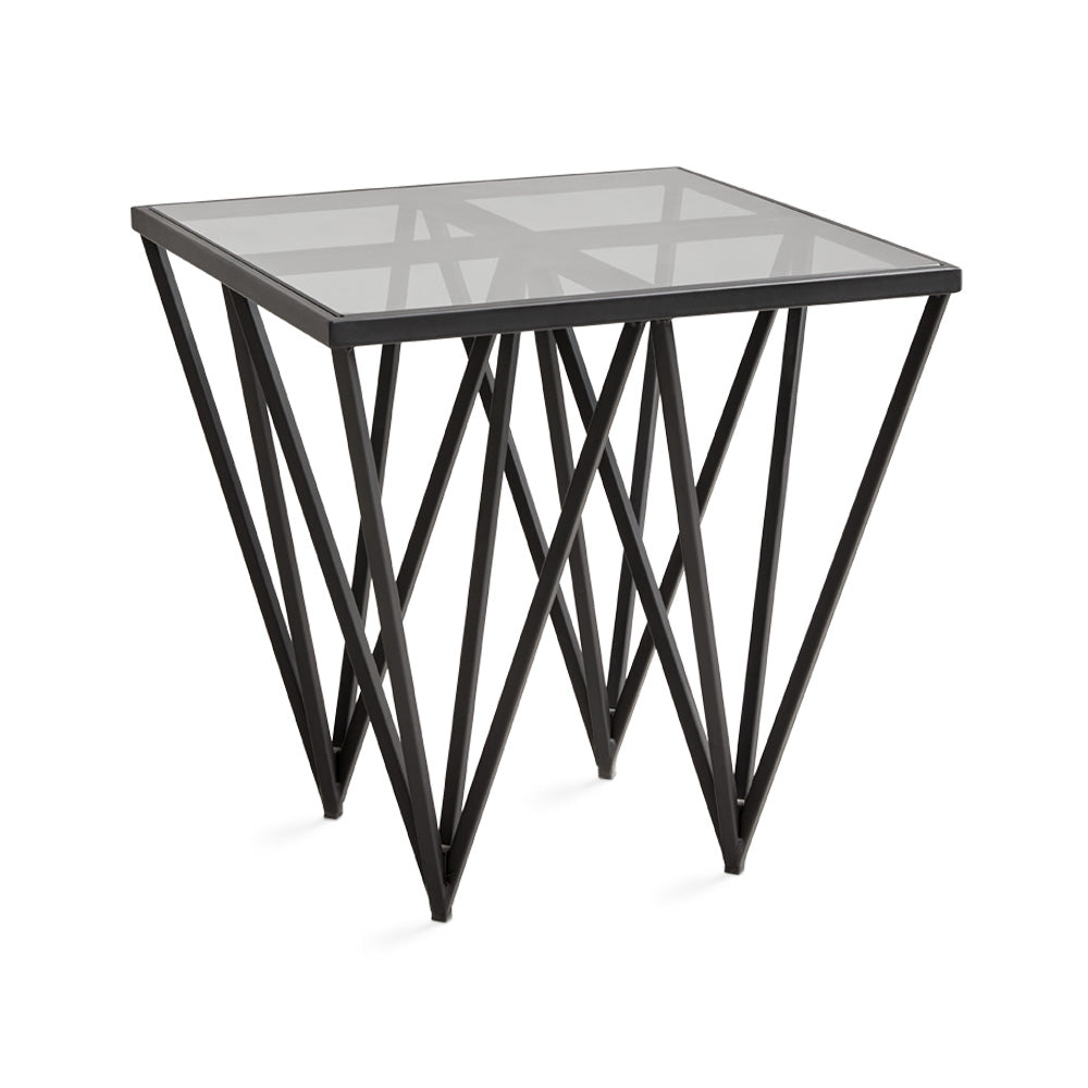 LUXOR End Table GY-ET-8180 Matt black powder coated