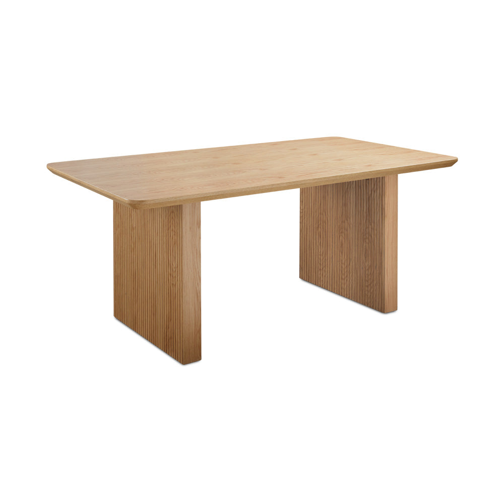 PAULINE 72" DINING TABLE OAK Veneer