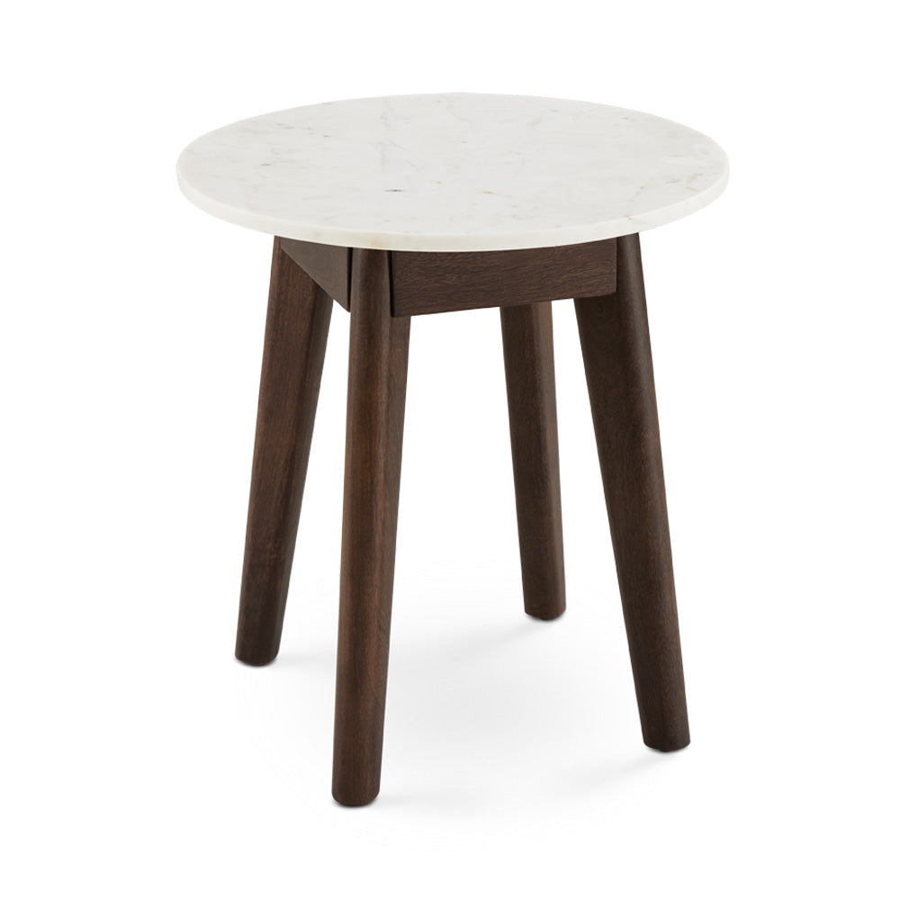 ERIN Marble Round End Table GY-ET-5741