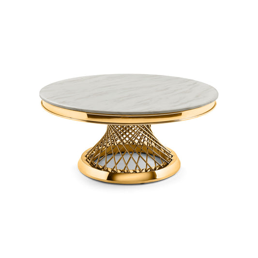 BAILEY Gold Coffee Table GY-CT-8432G Polished Gold
