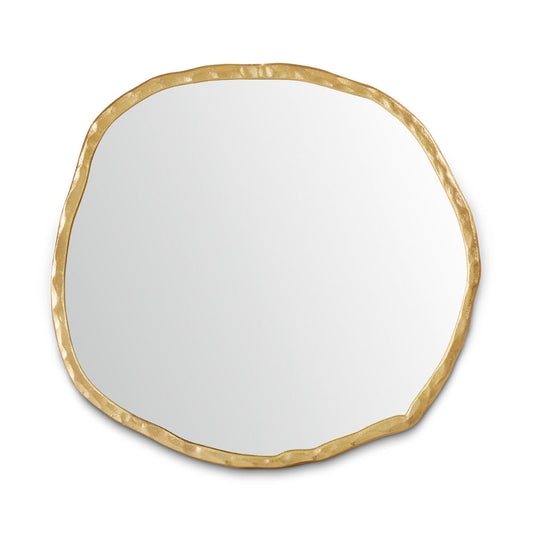 ORGANIC SHAPE MIRROR GOLD XC-38151-G
