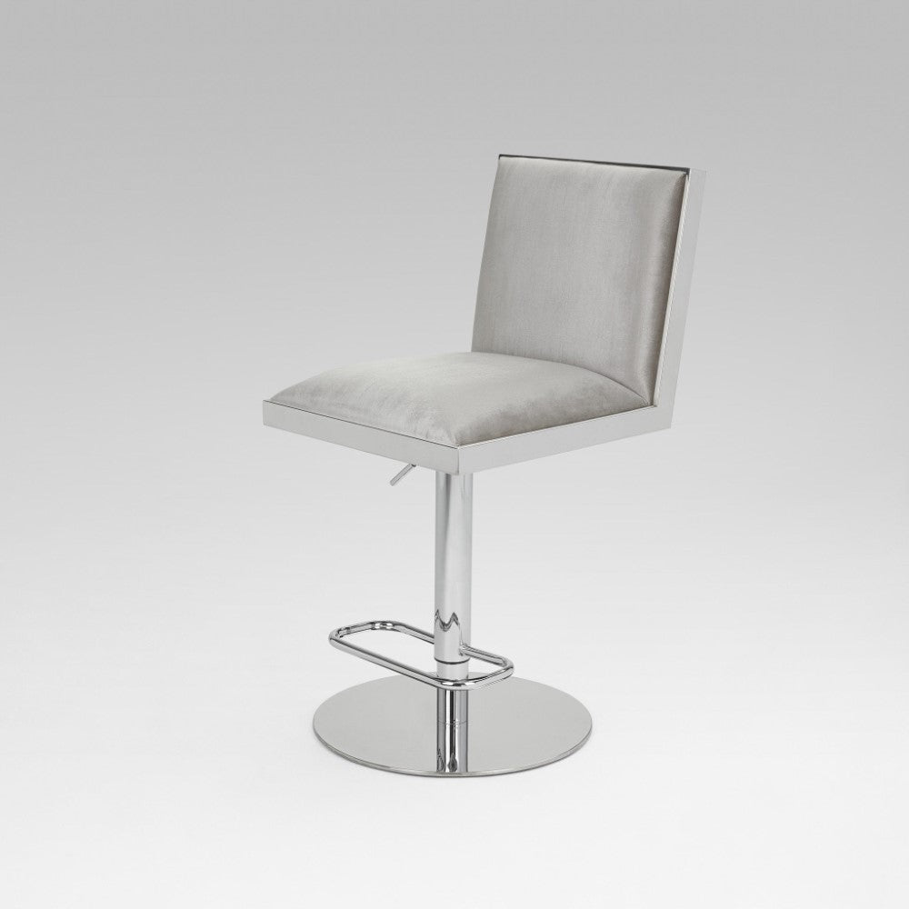 WELLINGTON ADJUSTABLE STOOL - E-GREY