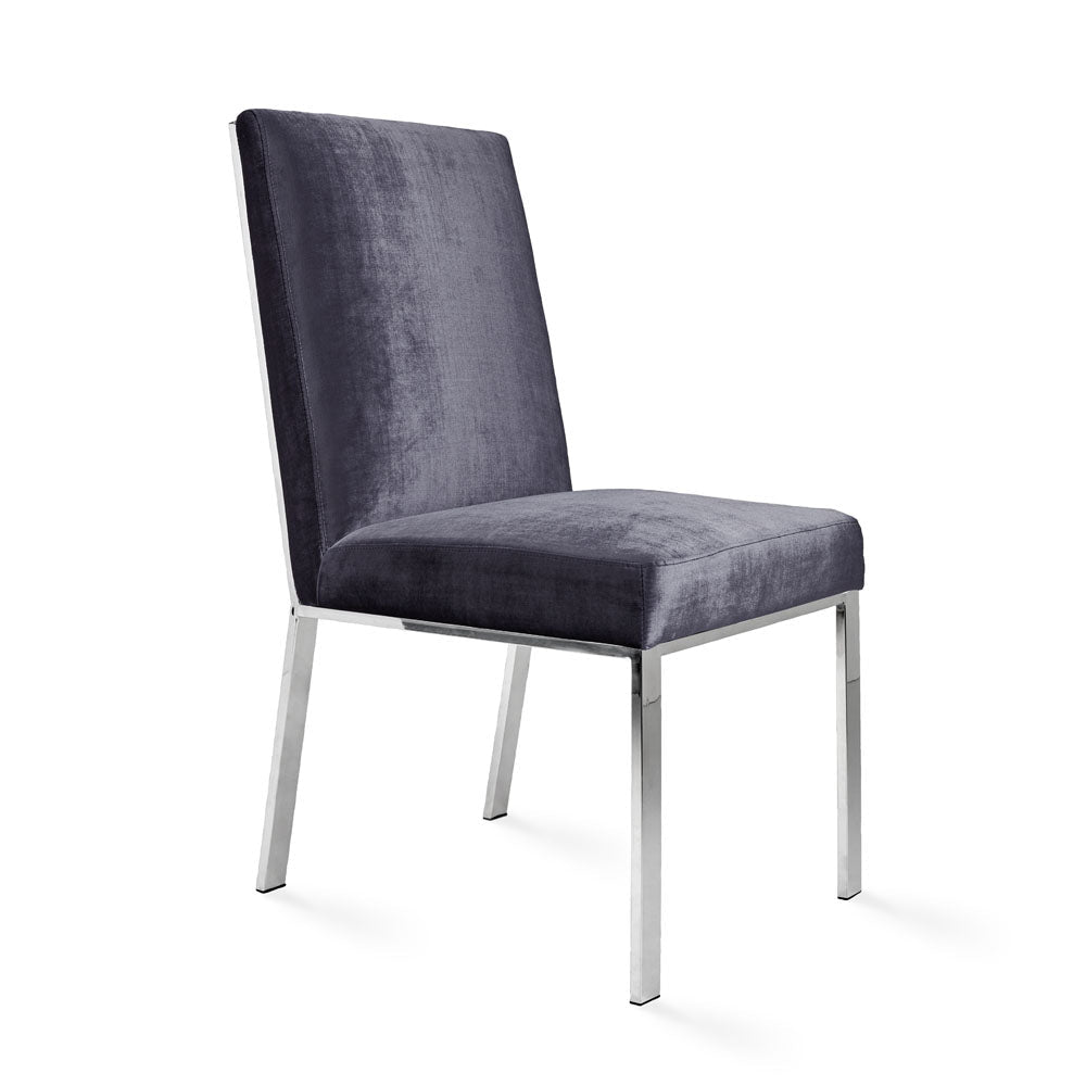 WELLINGTON Dining chair GY-DC-7982 Charcoal Velvet