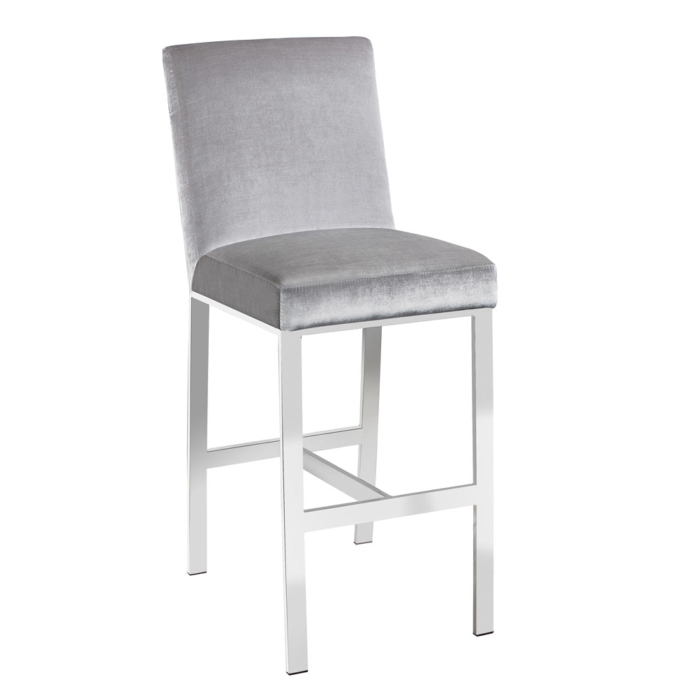 WELLINGTON COUNTER STOOL - E-GREY