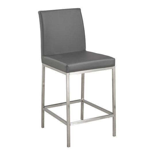 HAVANA Counter Chair GY649 S25 Black/ Brushed PU