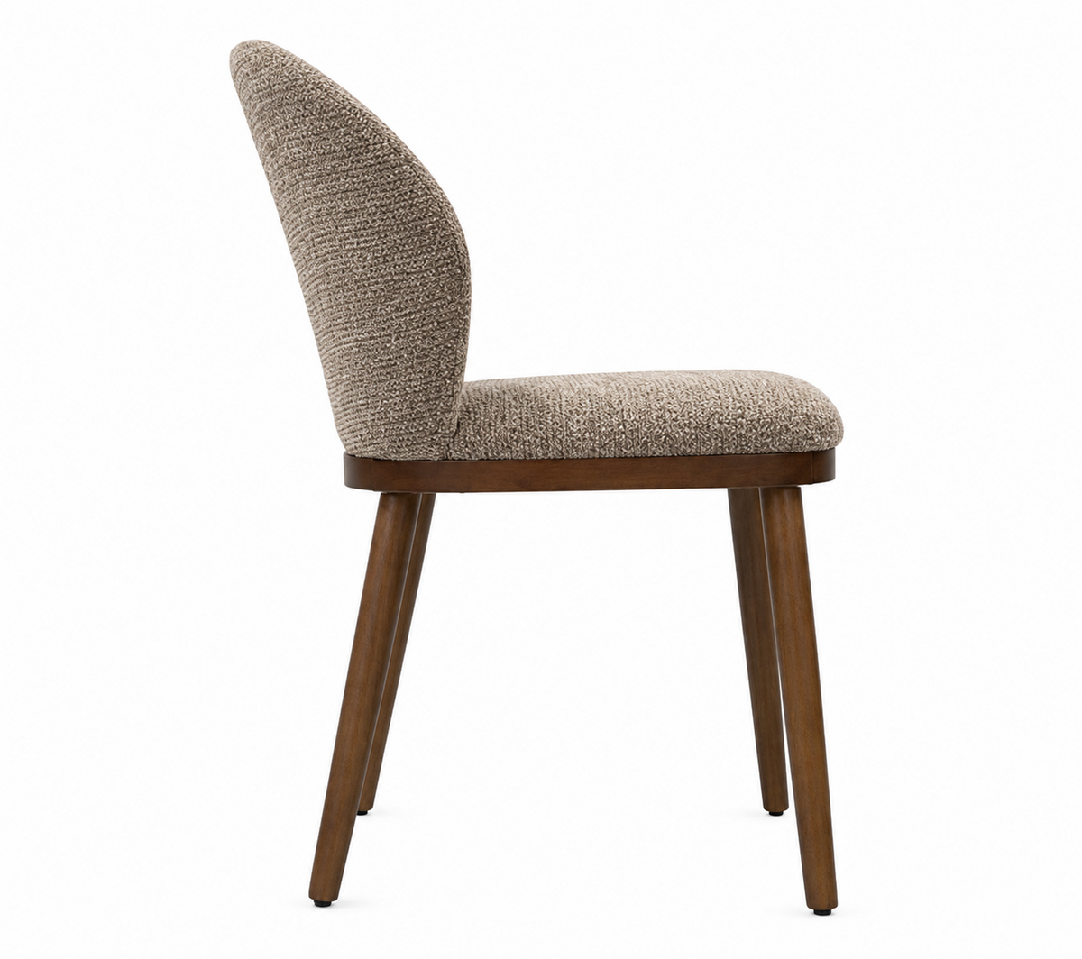 RHEA Chair GY-DC-430 Chocolate fabric