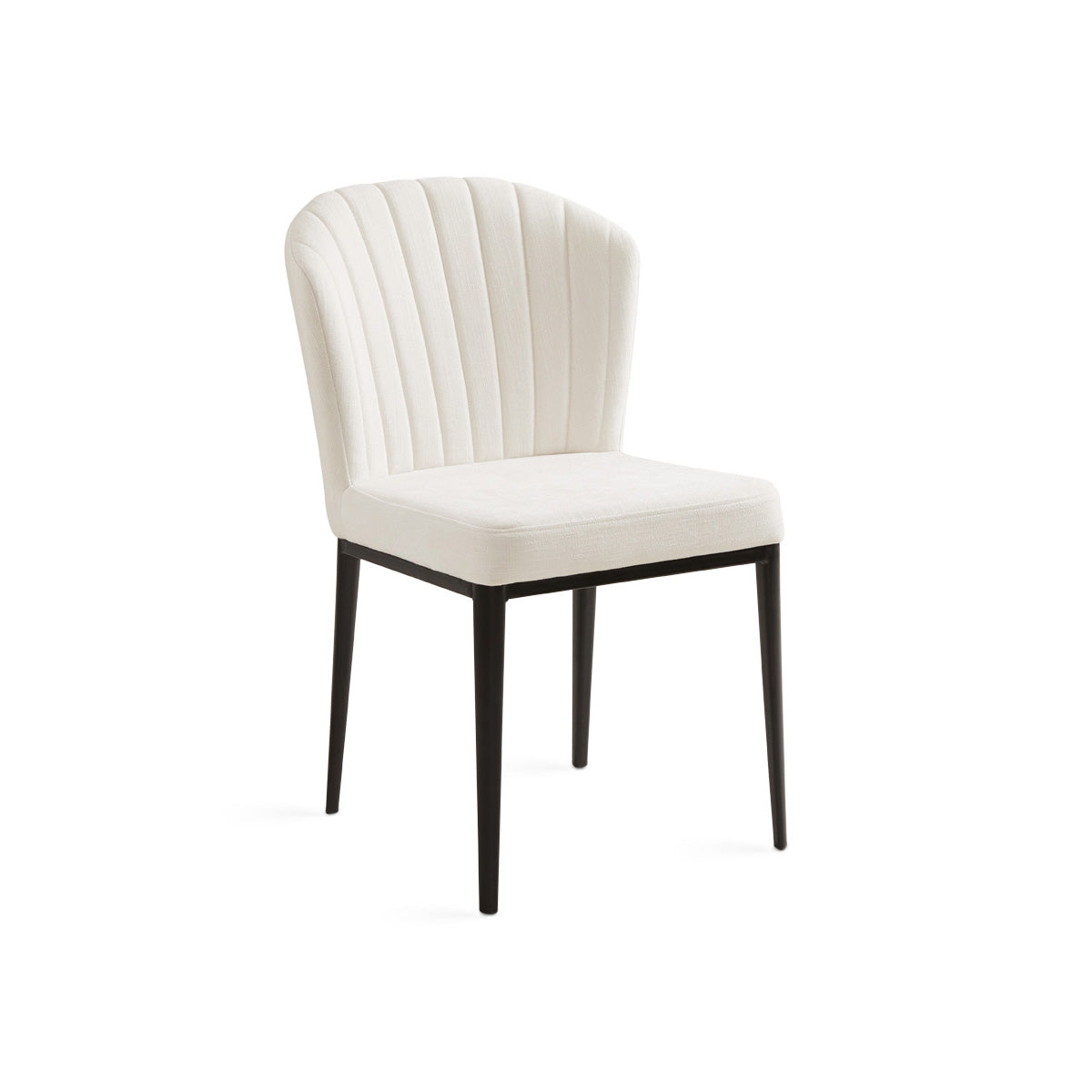 Shell Dining Chair GY-DC-A14BK Silex Ivory
