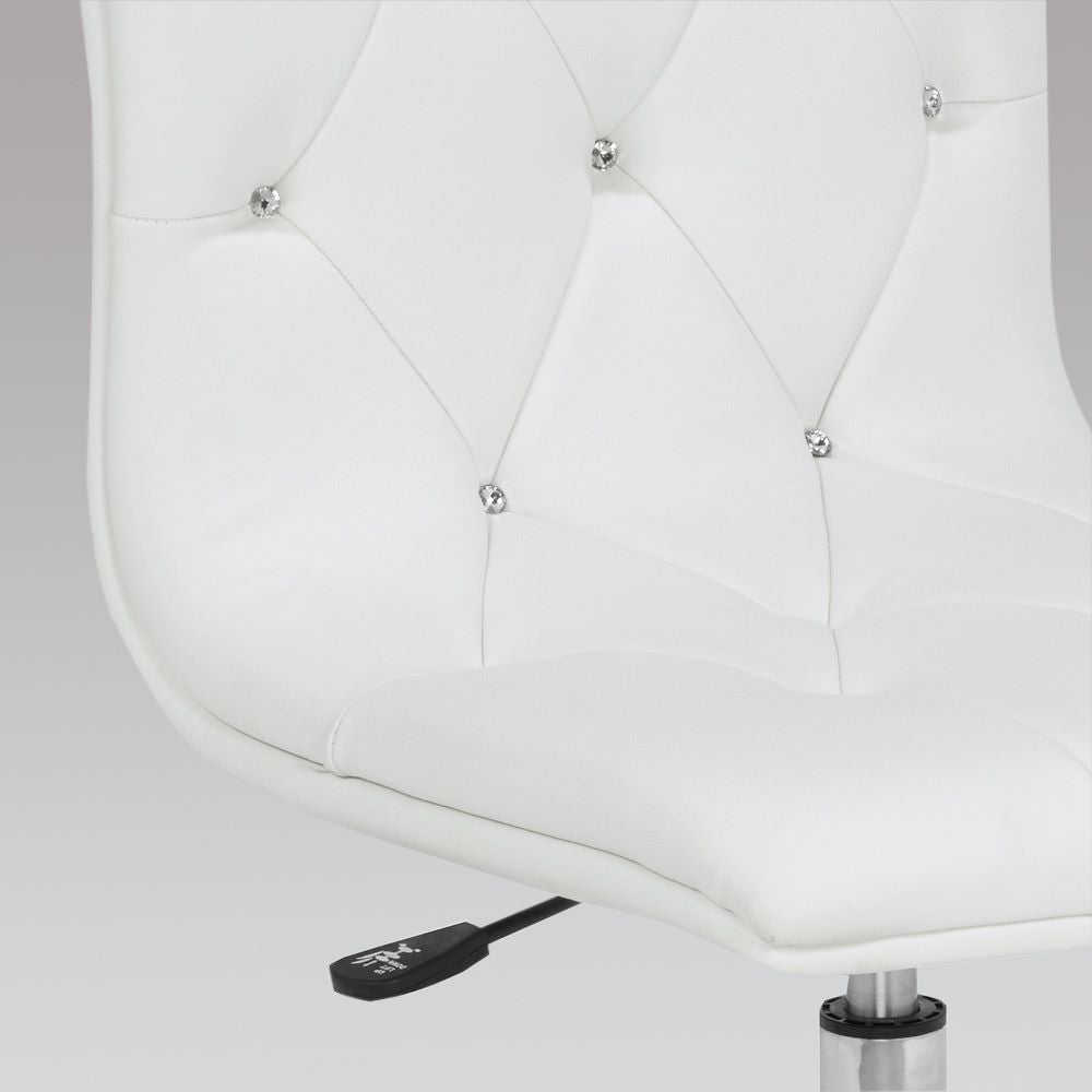 CRYSTAL OFFICE CHAIR - WHITE