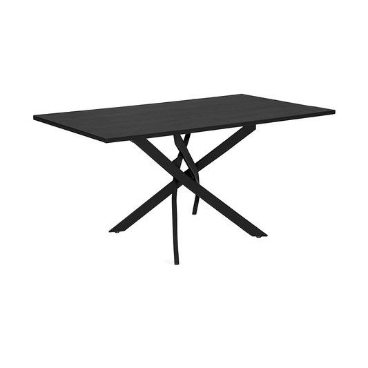 VICTOR Big  BLACK ASH GY-DT-94B-BW Rectangle Dining Table