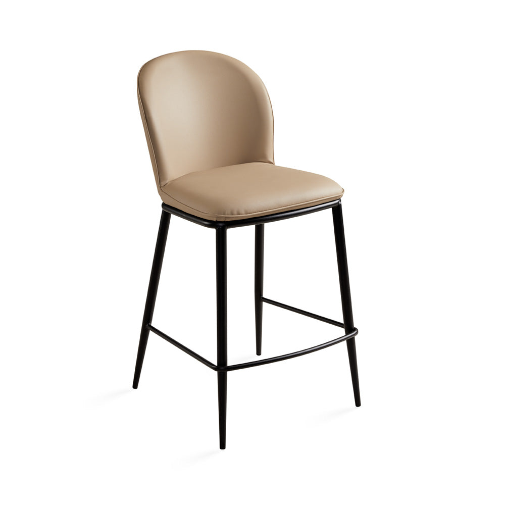 Angie Counter Chair GY-DC-3061 PU KN00019 grained Taupe PU color