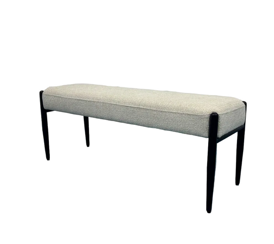 40" CHATEAU Bench GY-BEN-6037S Ivory fabric color