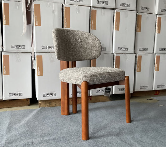 Thomas Dining Chair GY-DC-2982  Chocolate taupe fabric